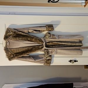 Pottery Barn Faux Fur robe , size M